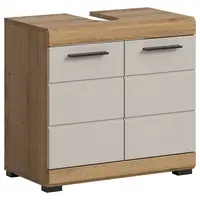 MID.YOU SKŘÍŇKA POD UMYVADLO, kašmírová, přírodní barvy, 60/56/34 cm