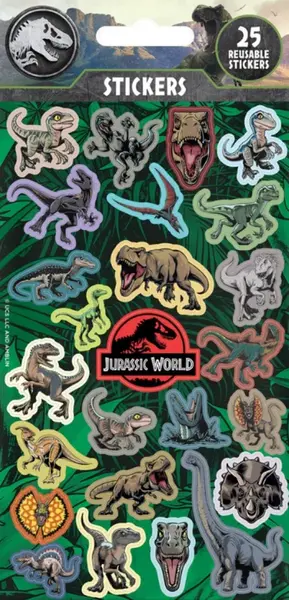 Jurský park samolepky