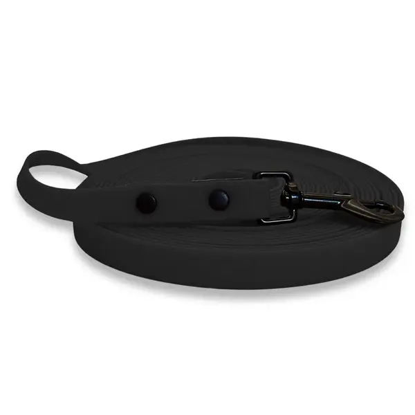 PafDog® voděodolné HEXA stopovací vodítko ploché, 1,6 cm - černá PAF-922