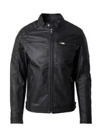 JACK & JONES Prechodná bunda 'Rocky'  čierna