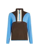 O'NEILL Funkčná flisová bunda  nebesky modrá / čierna / biela