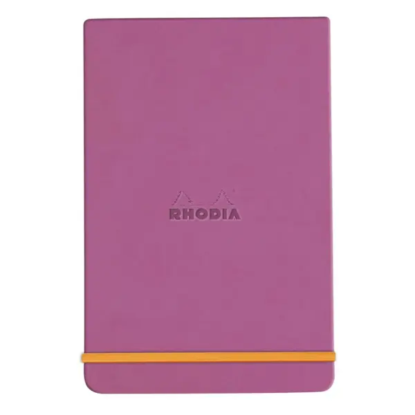 Zápisník Rhodia s pevnými deskami 9x14cm – Lilac