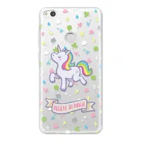 Pouzdro 4-OK Cover 4U HUAWEI P8 LITE 2017 unicorn