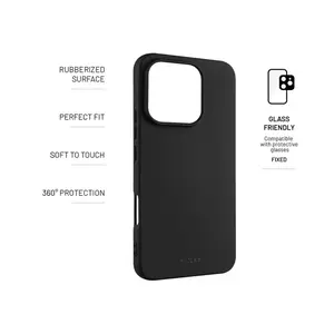 Zadní pogumovaný kryt FIXED Story pro Apple iPhone 13 mini, černá