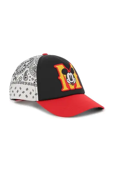 Dětská baseballová čepice Marc Jacobs černá barva, W60696