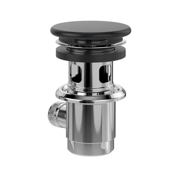 Villeroy & Boch - Umyvadlová výpusť, Pure Black 683600R7