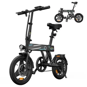 EB1 Folding Electric Bike 250W 36V 7.8Ah Black