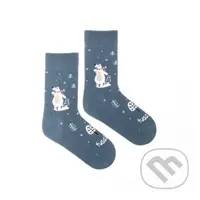 Detské ponožky Macík polárny L (Unisex veľkosť L (veľkosť 31-34))