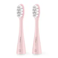 Náhradní hlavice pro Niceboy ION Sonic 2 ks Soft růžová