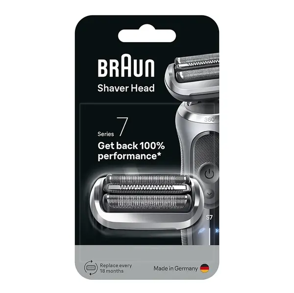 BRAUN Series 7 silver 74s náhradné hlavice pre strojček