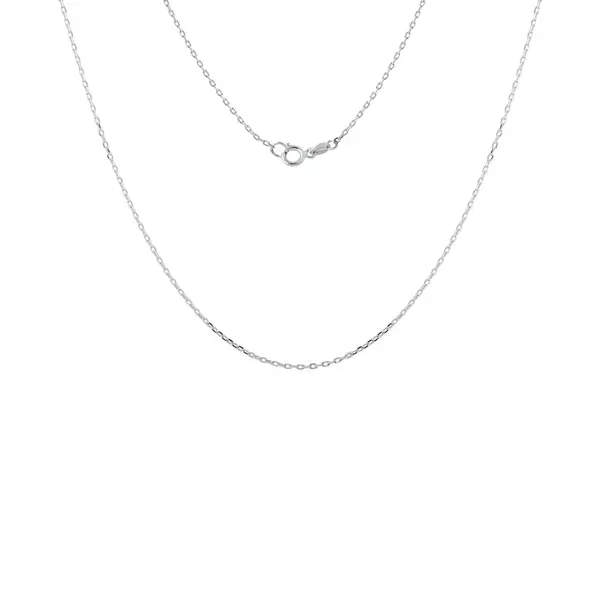 Retiazka anker 28 v dĺžke 42 cm z bieleho zlata KLENOTA