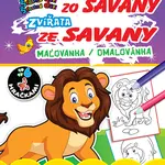 Zvieratá zo Savany Zvířata ze Savany, maľovanka / omalovánka