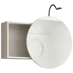 Venda ZRCADLOVÁ SKŘÍŇKA, kašmírová, kašmírová, 80/60/20 cm