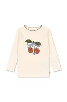 Dětské bavlněné tričko s dlouhým rukávem Konges Sløjd MINNIE BLOUSE GOTS