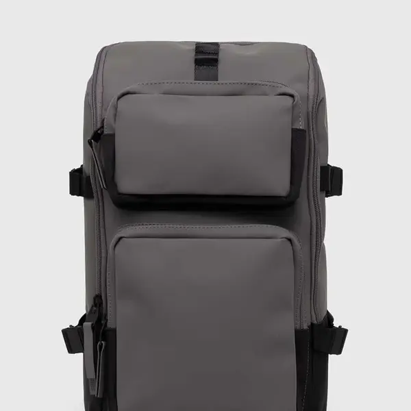 Batoh Rains 14330 Backpacks šedá barva, velký, hladký