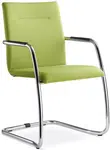LD SEATING Konferenční židle STREAM 282-Z-N4, kostra chrom