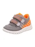 SUPERFIT Tenisky 'SPORT7 MINI'  sivá / mandarínková