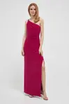 Šaty Lauren Ralph Lauren růžová barva, maxi, 253751483