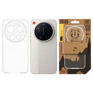 Zadní kryt Tactical TPU pro Xiaomi 17 Ultra, transparentní