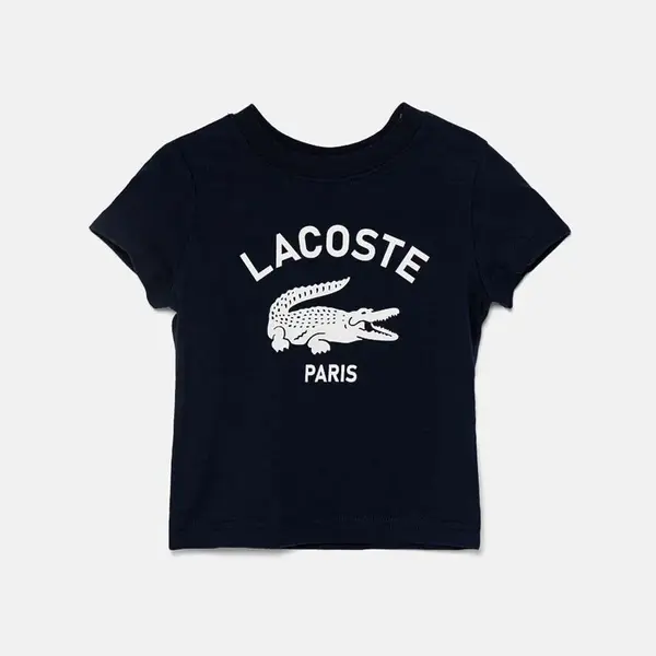 Dětské bavlněné tričko Lacoste