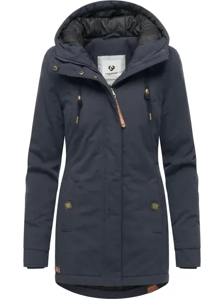 Ragwear Zimná bunda 'Monadena'  námornícka modrá