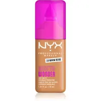 NYX Professional Makeup Make ‘Em Wonder ľahký zmatňujúci make-up odtieň 19 Warm Beige 30 ml