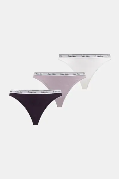 Tanga Calvin Klein Underwear 3-pack