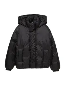 Pull&Bear Zimná bunda  čierna