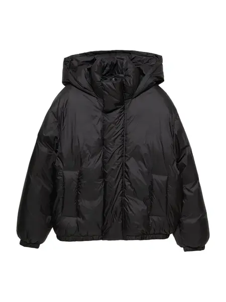 Pull&Bear Zimná bunda  čierna