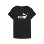 PUMA Funkčné tričko 'ESS No. 1'  čierna / biela