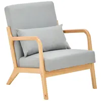 Livetastic KŘESLO, textil, šedá