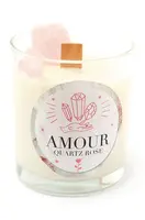 DIY sada - vonná svíčka Graine Creative Quartz Rose