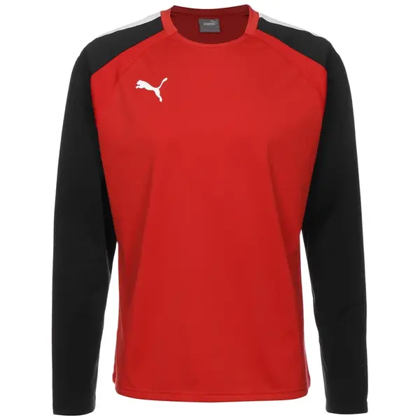PUMA Funkčné tričko 'Team Liga'  červená / čierna
