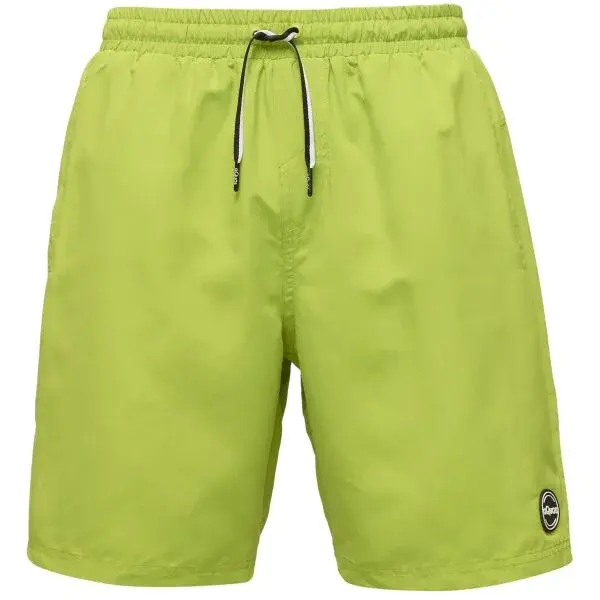 AQUOS SHORTS 212634 Pánské koupací šortky, světle zelená, velikost