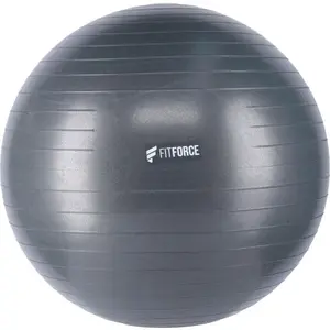 Fitforce GYM ANTIBURST 55 Gymnastická lopta / Gymball, sivá, veľkosť
