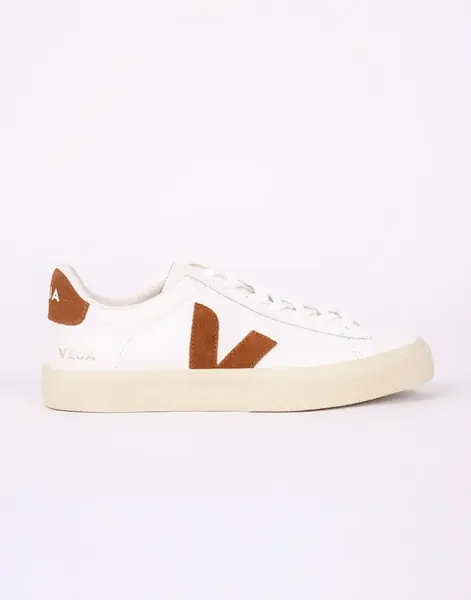 Veja Campo Leather WHITE_COGNAC 38