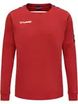 Hummel Športová mikina 'Authentic'  červená / čierna / biela