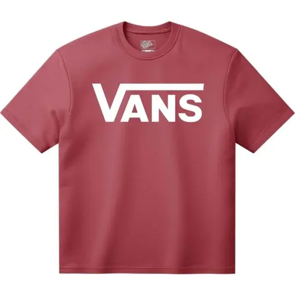 Vans CLASSIC SS TEE Pánské triko, červená, velikost XXL