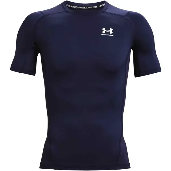 Under Armour HEATGEAR ARMOUR COMP Pánské triko, tmavě modrá, velikost S