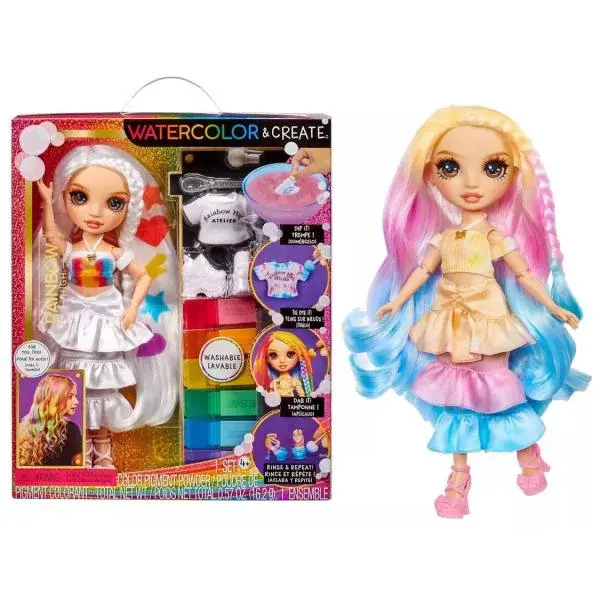 Rainbow High Vodová bábika hnědé oči