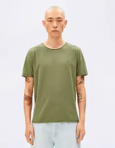 Armedangels Jaames Brushed T-Shirt fatigue green L
