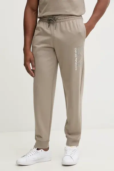EA7 Emporio Armani Bavlněné tepláky EA7 Emporio Armani