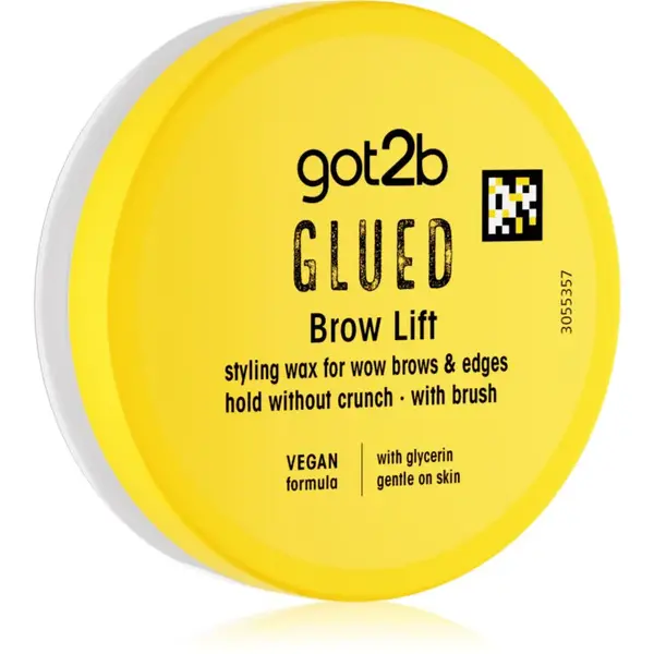 got2b Glued Brow Lift fixační vosk na obočí s kartáčkem 12 ml