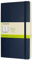 Zápisník MOLESKINE měkký čistý modrý L