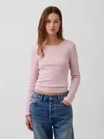 GAP rebrované tričko s logom