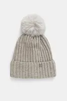 Dětská vlněná čepice Jamiks DAGNIS šedá barva, JZH363