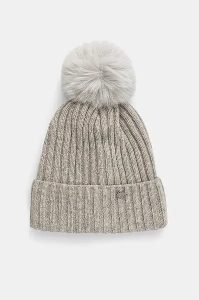 Dětská vlněná čepice Jamiks DAGNIS šedá barva, JZH363