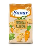 Sunar Křupky Mrkvová Kolečka Bio 45g