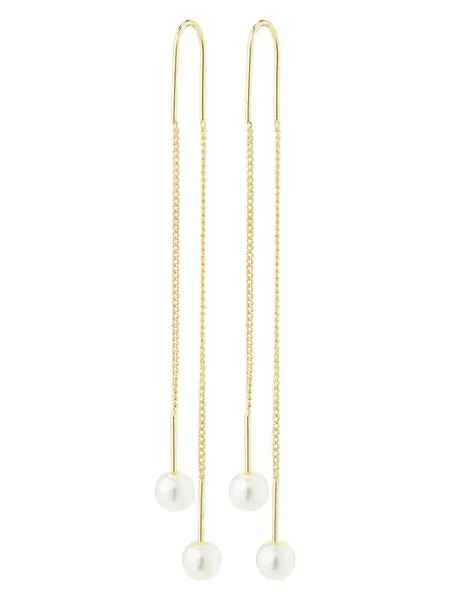 Pilgrim Náušnice 'Euonia'  zlatá