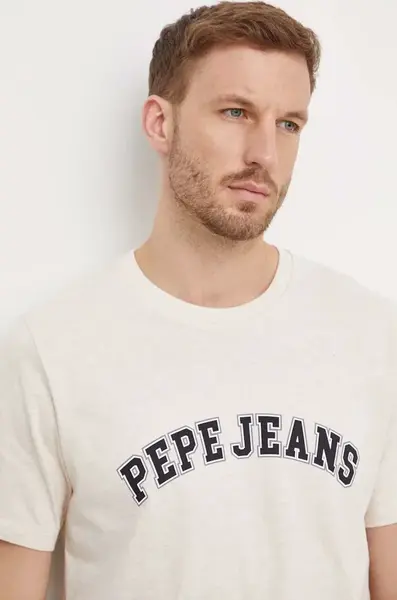 Bavlněné tričko Pepe Jeans CLEMENT